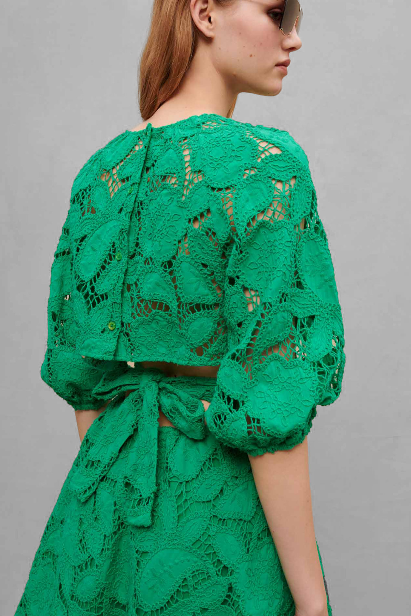 Женское зеленое платье MAJE MFPRO02906_GREEN — MD-Fashion