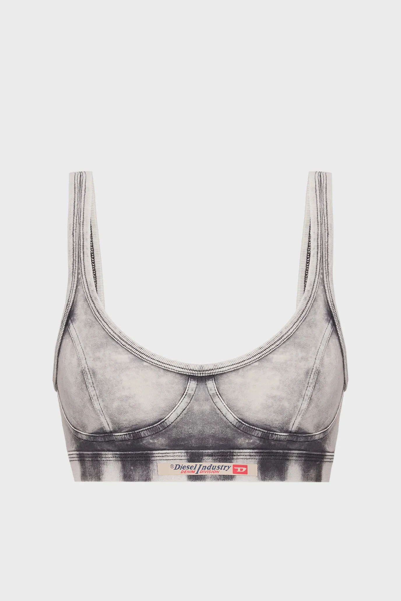 Жіночий сірий топ KASSIE-DNM 5