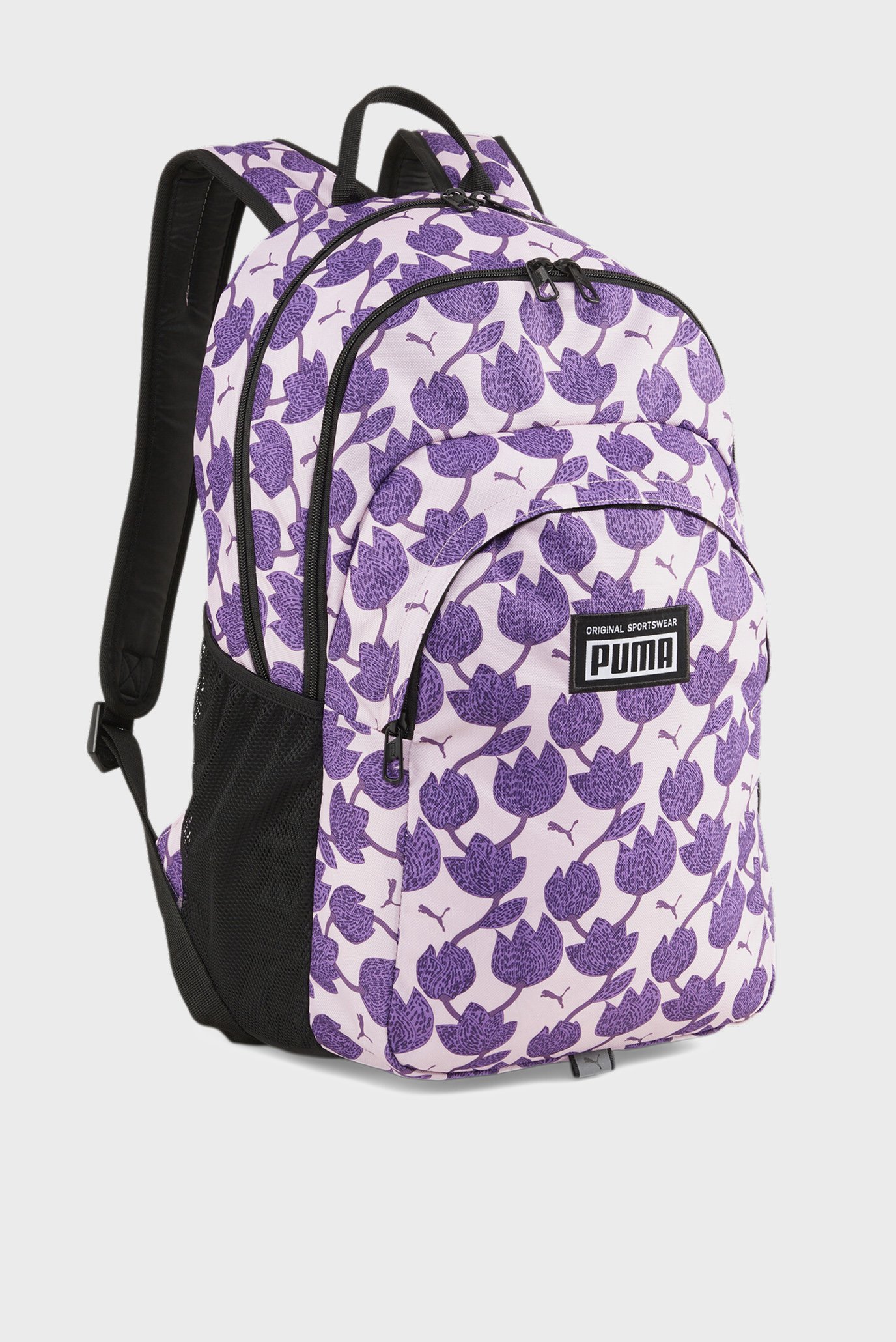 Сиреневый рюкзак с узором Academy Backpack 1