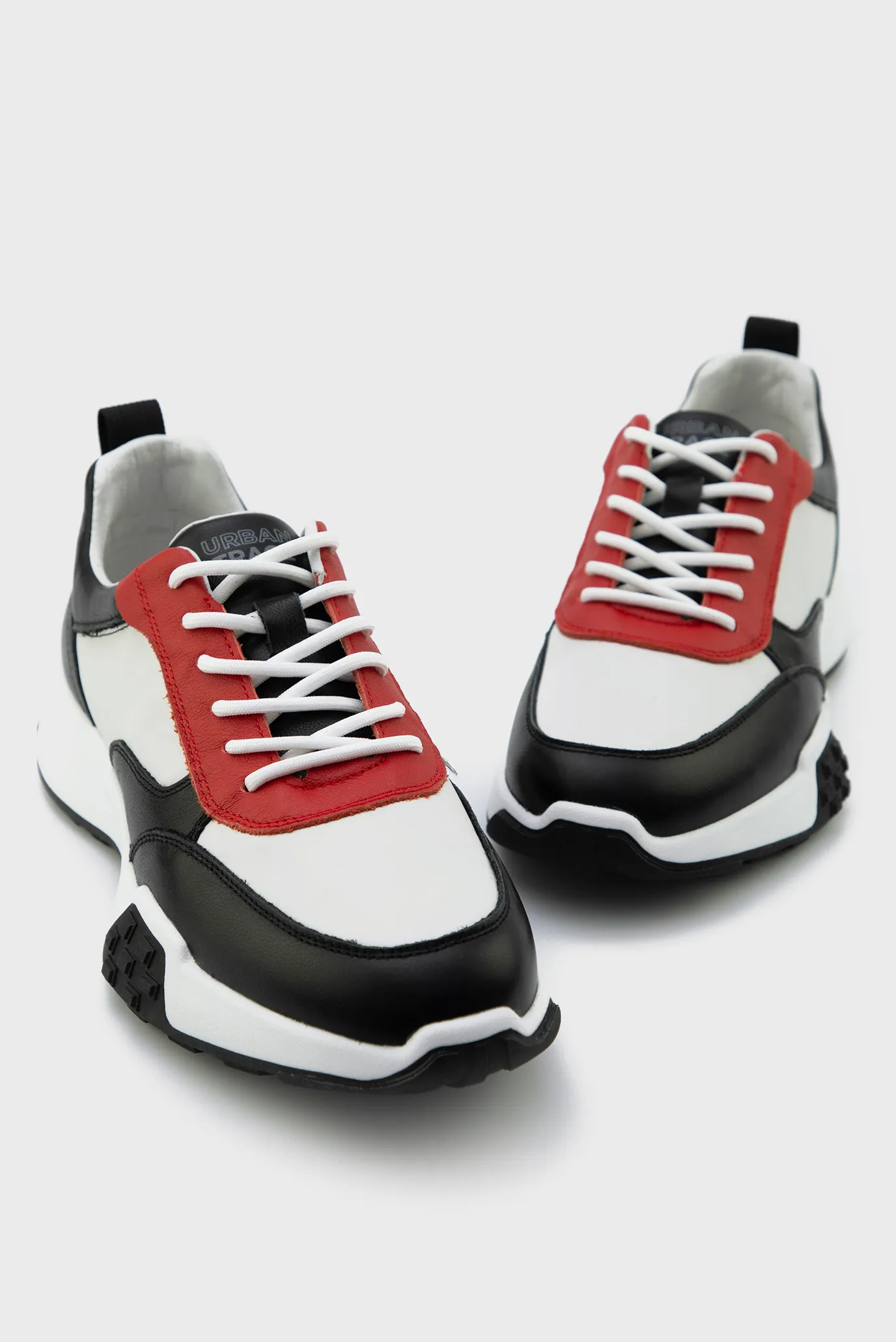 Мужские кожаные кроссовки 4