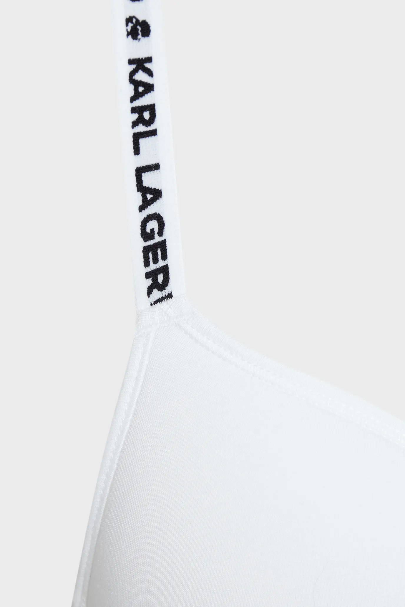 Жіночий білий бюстгальтер logo padded 3