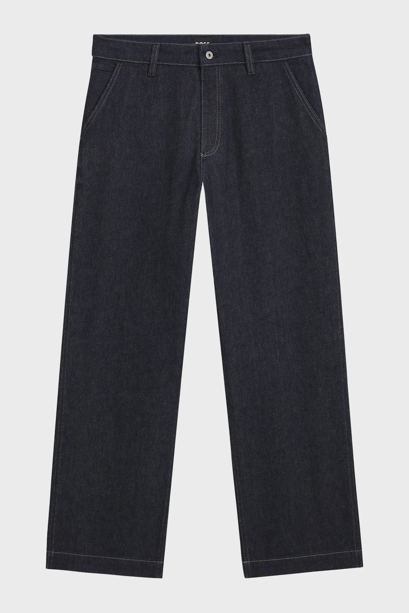 Мужские темно-синие джинсы 1