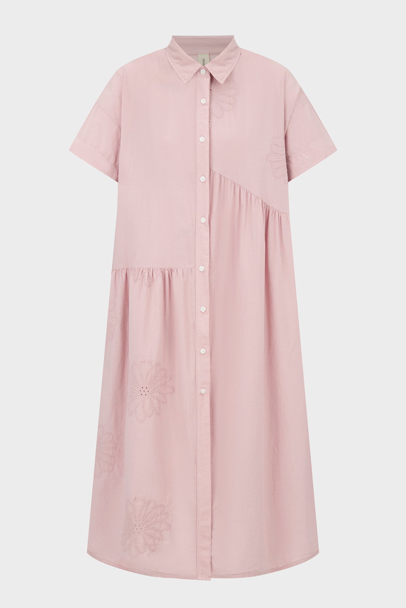 Женское розовое платье 1