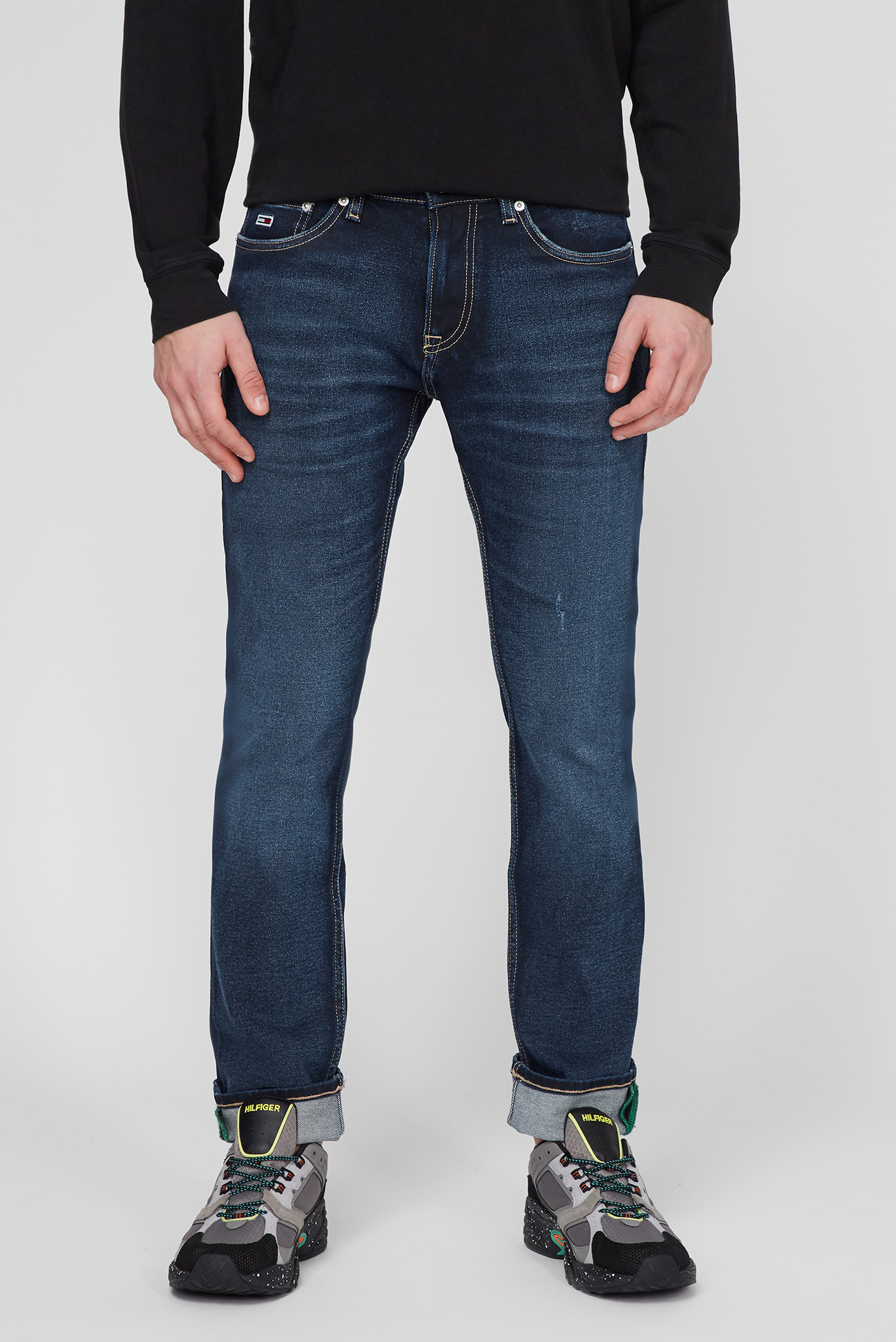Чоловічі сині джинси SCANTON SLIM BE762 SVBBKC 1