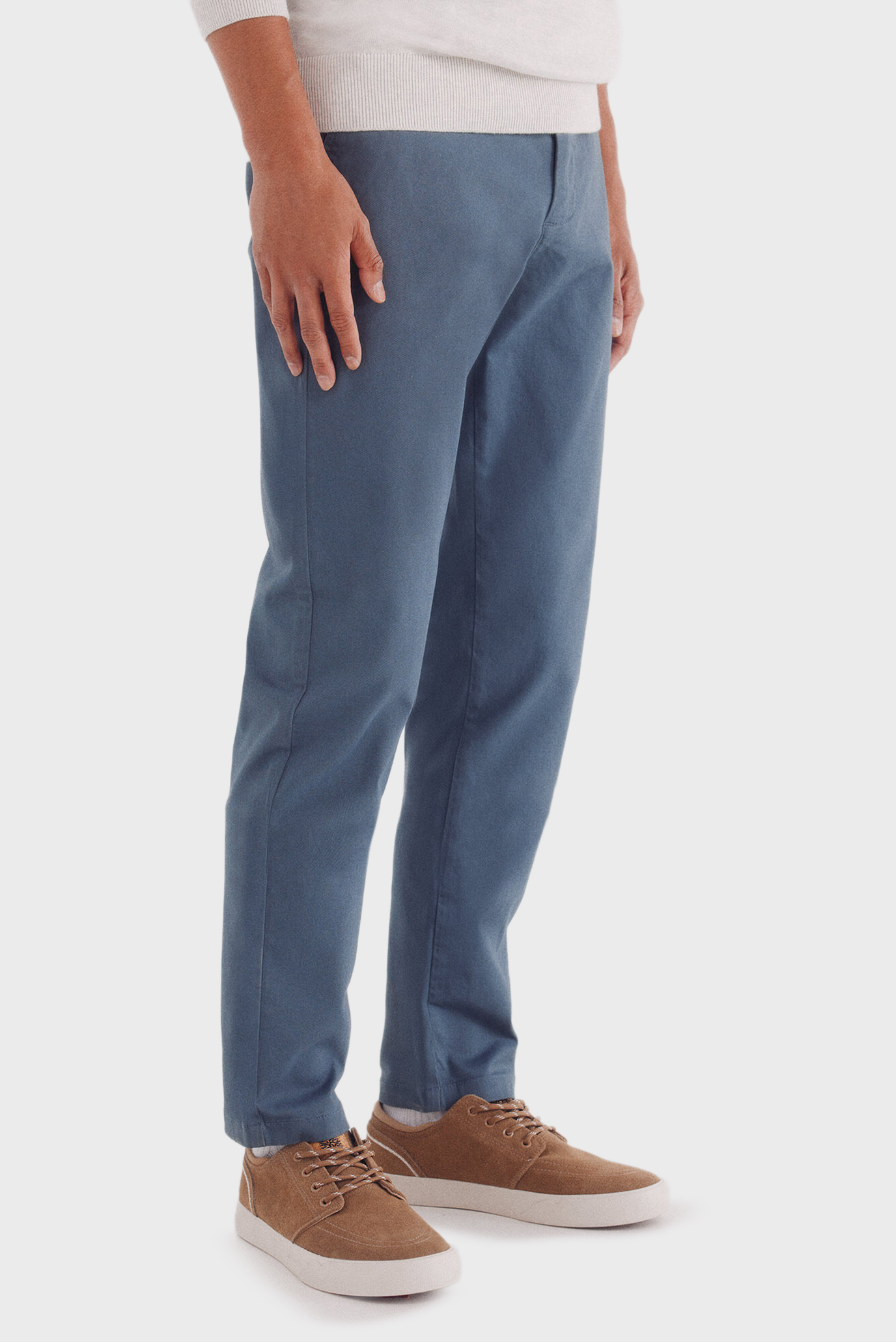 Мужские голубые чиносы Slim fit Голубой 44 SPRINGFIELD 1552731 Мужские голубые чиносы Slim fit Голубой 44 SPRINGFIELD 1552731