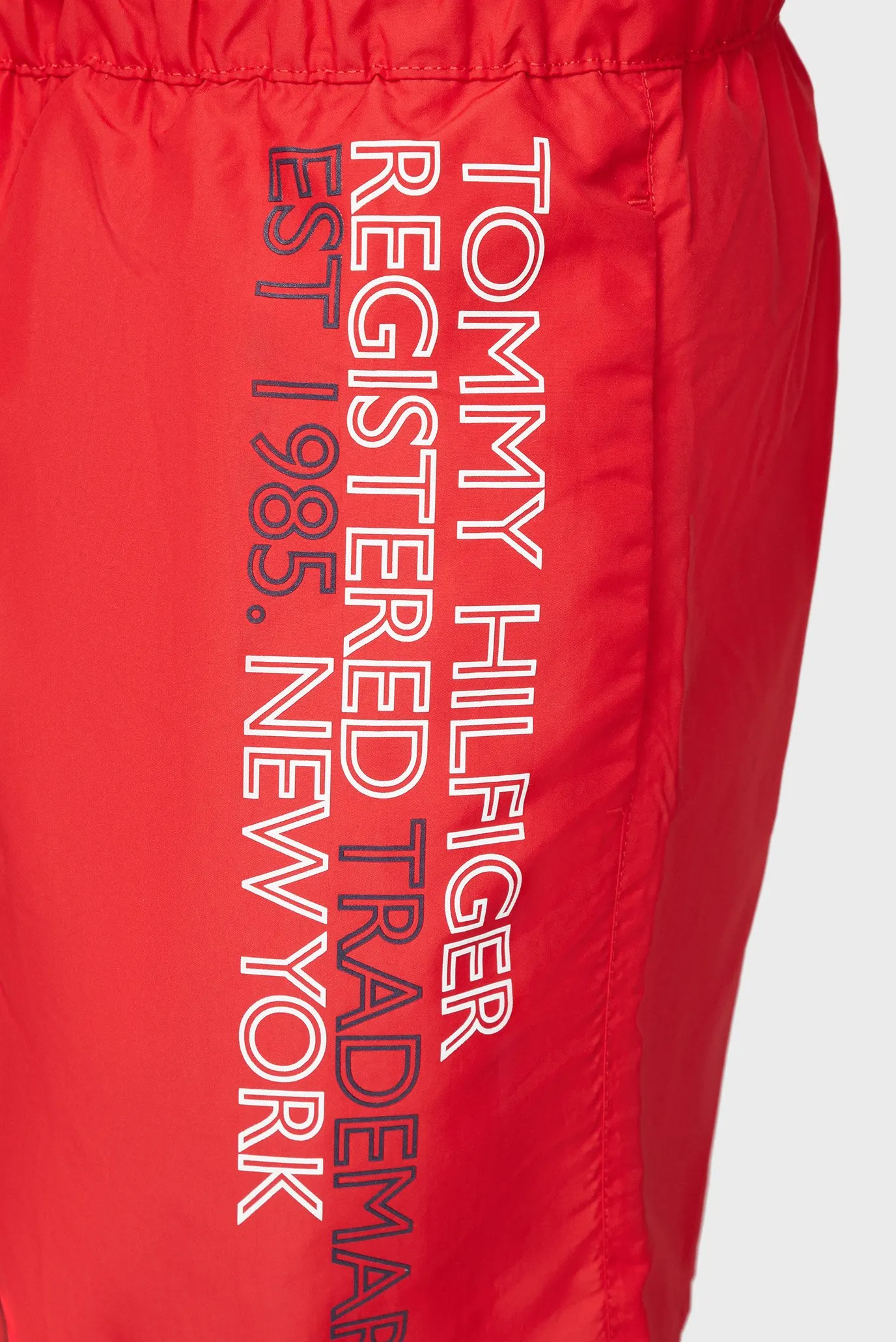 Мужские красные плавательные шорты 4