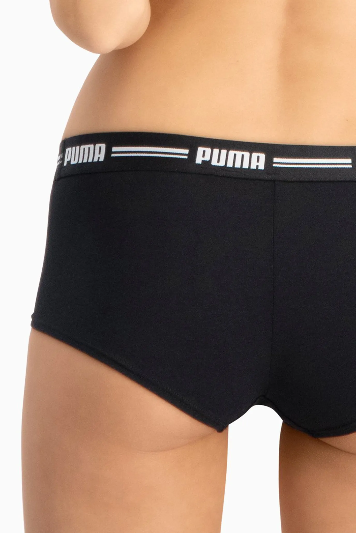 Женские черные трусики (2 шт) Women's Mini Shorts 2 Pack 7