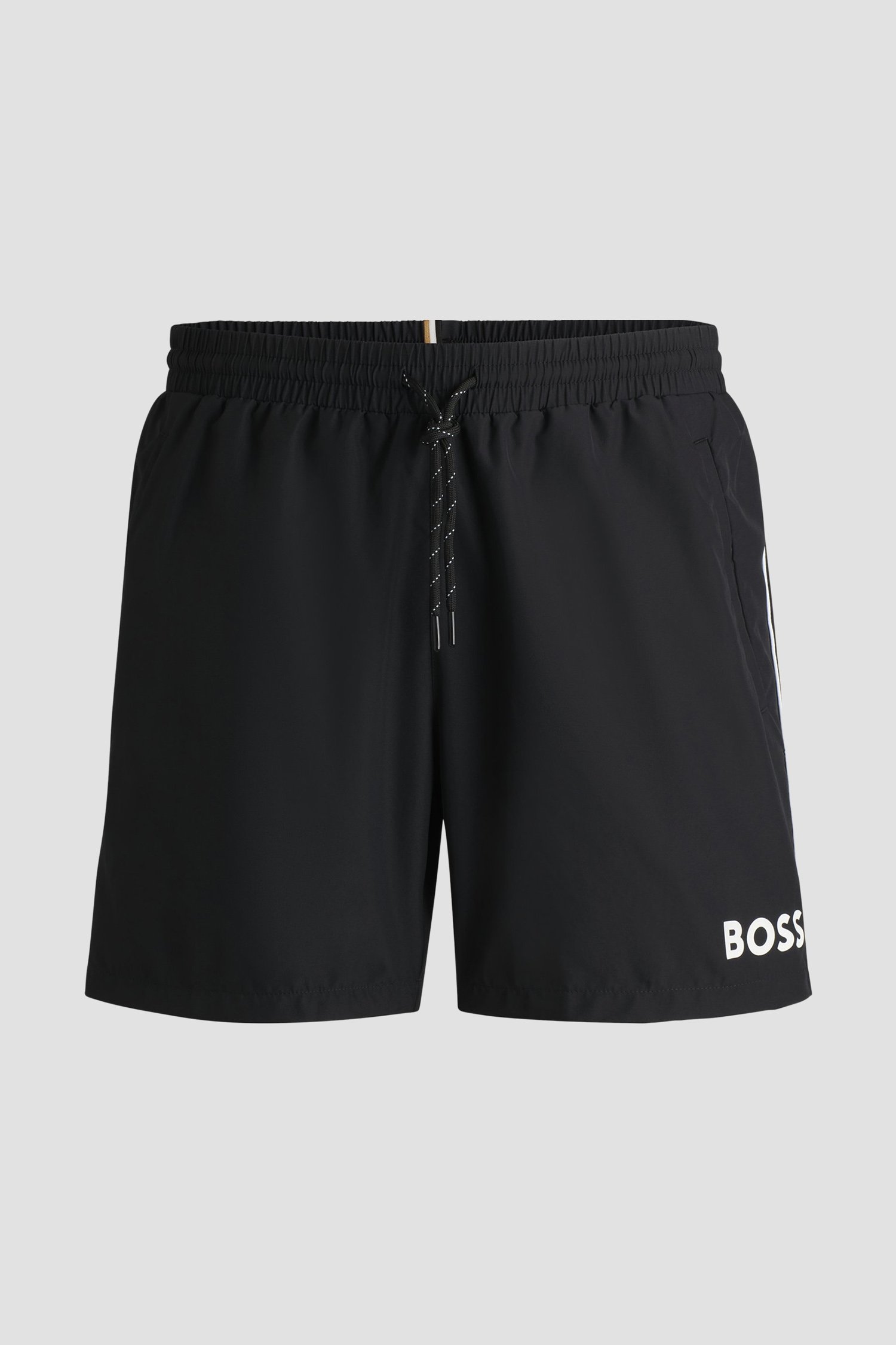 Мужские черные плавательные шорты Черный XXL BOSS 50514429;001 Мужские черные плавательные шорты Черный XXL BOSS 50514429;001