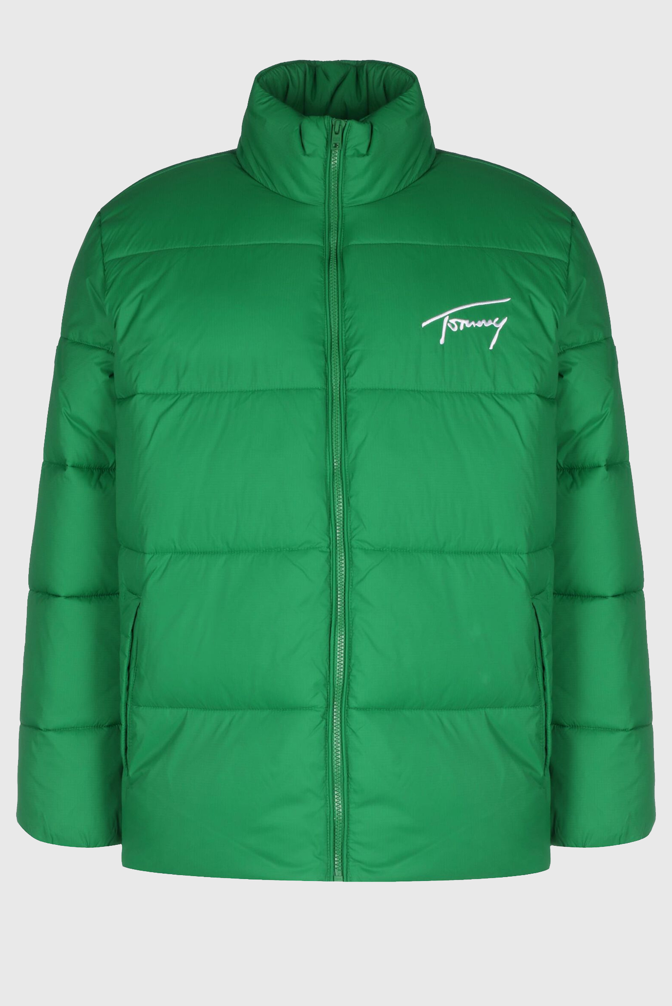 Чоловіча зелена куртка TJM SIGNATURE PUFFER 1