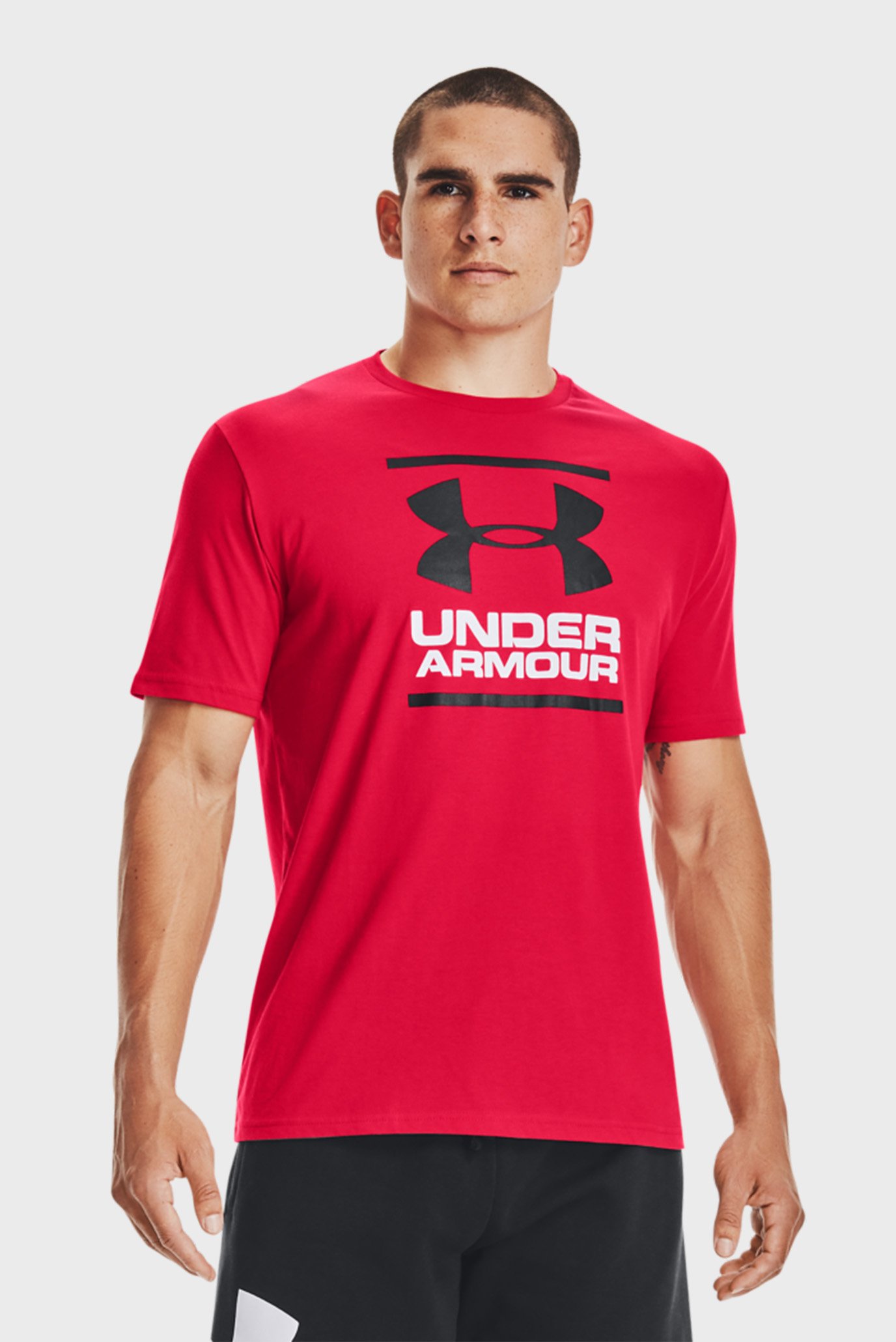 Чоловіча червона футболка UA GL FOUNDATION SS 1
