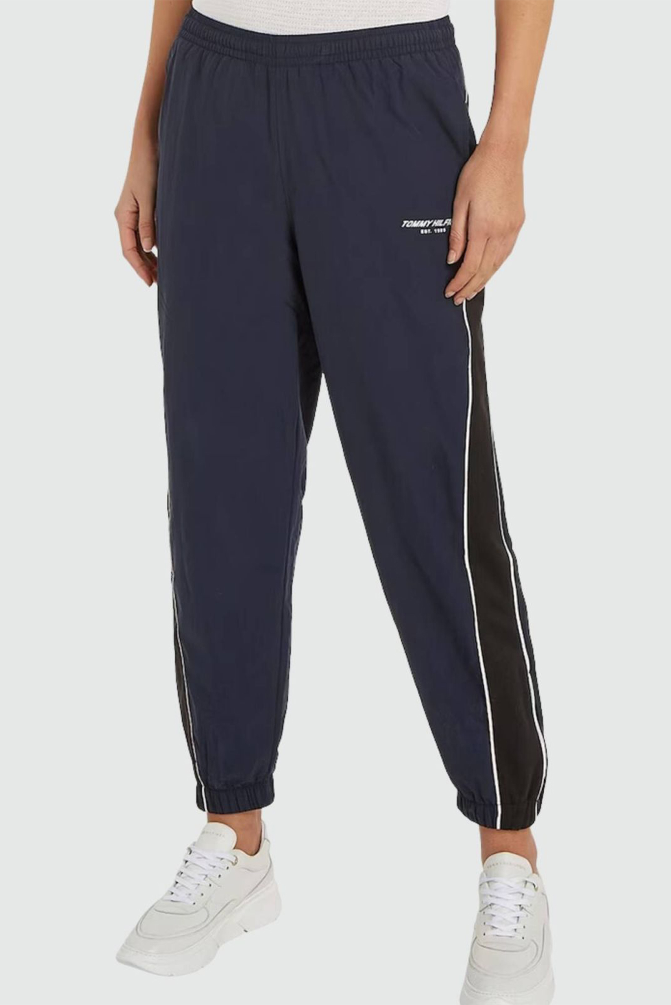 Женские темно-синие спортивные брюки RLX WOVEN TRACK PANT 1