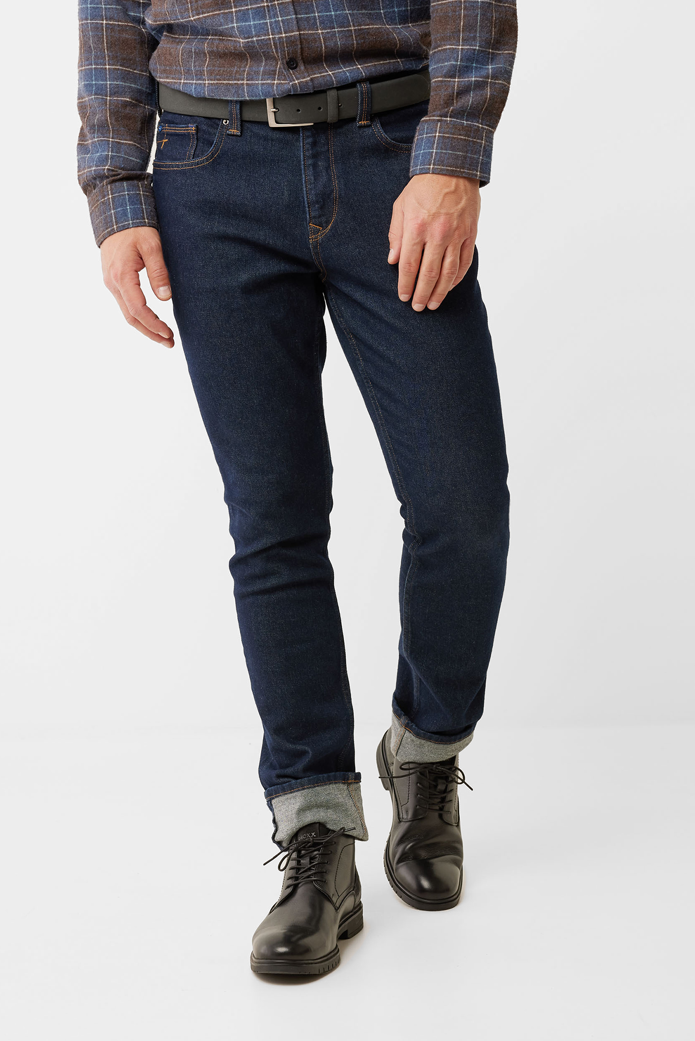 Мужские темно-синие джинсы LOGAN 1
