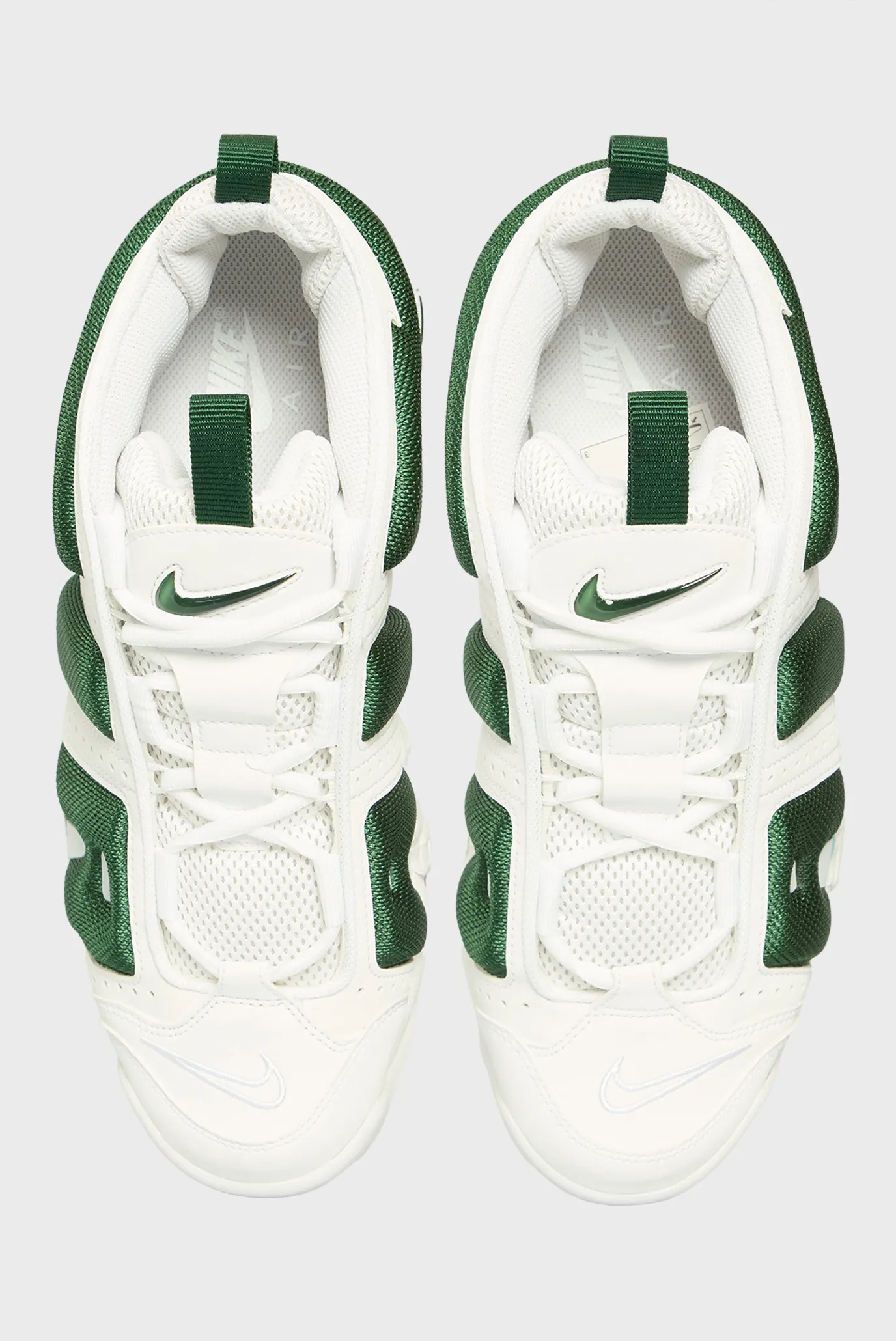 Мужские белые кроссовки AIR MORE UPTEMPO LOW 4