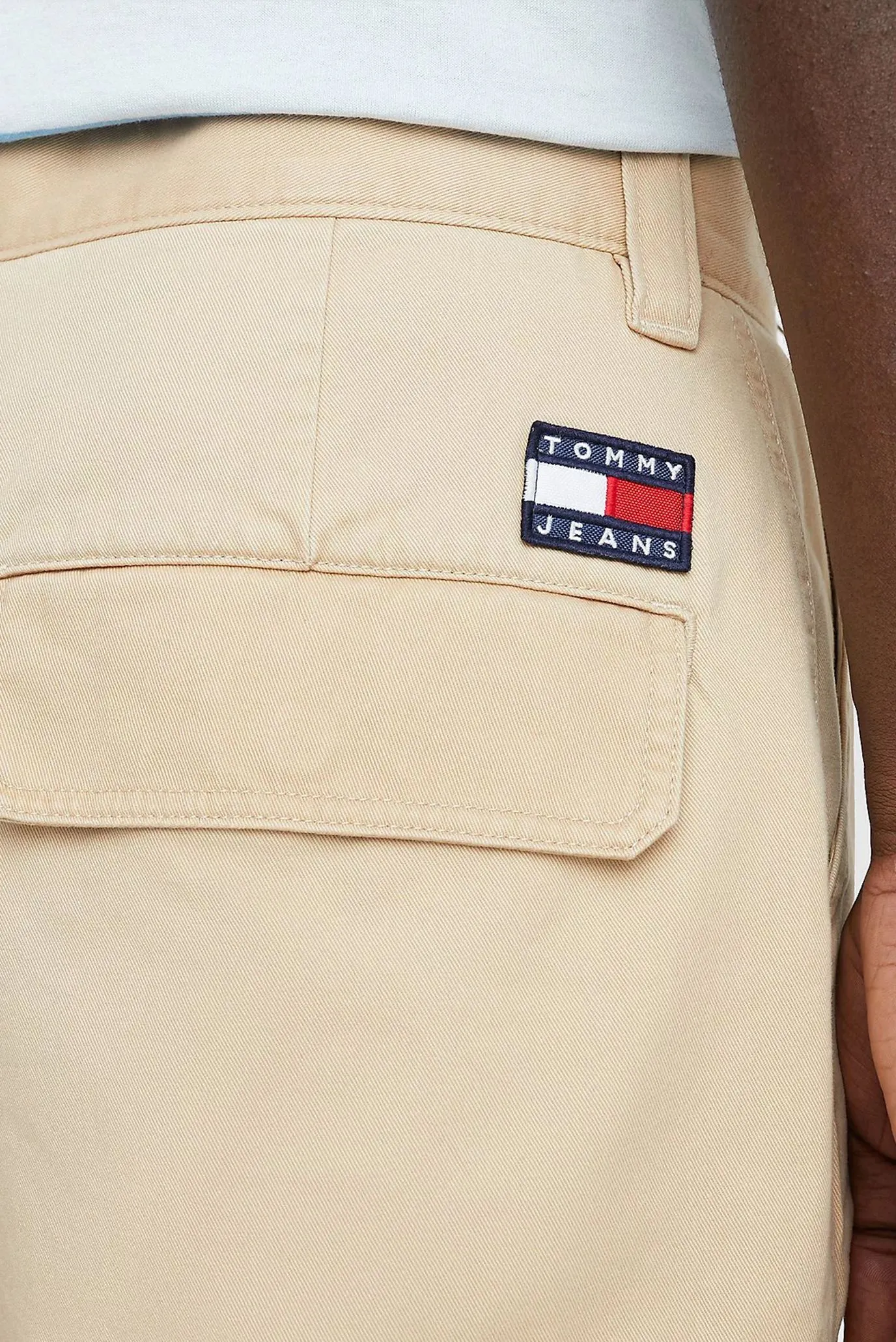 Мужские бежевые шорты TJM AIDEN BAGGY CARGO 4