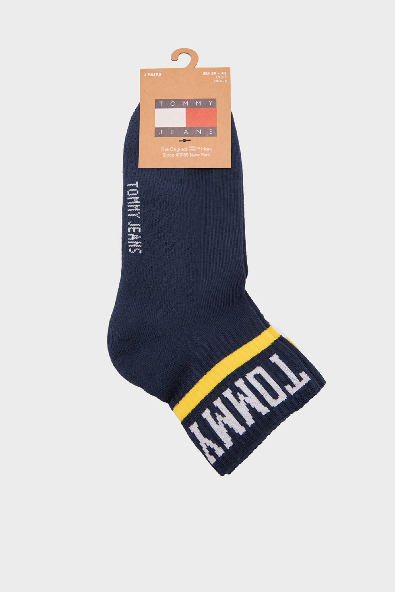 Носки (2 пары) QUARTER Разноцветный 43-46 Tommy Jeans 701236467 Носки (2 пары) QUARTER Разноцветный 43-46 Tommy Jeans 701236467