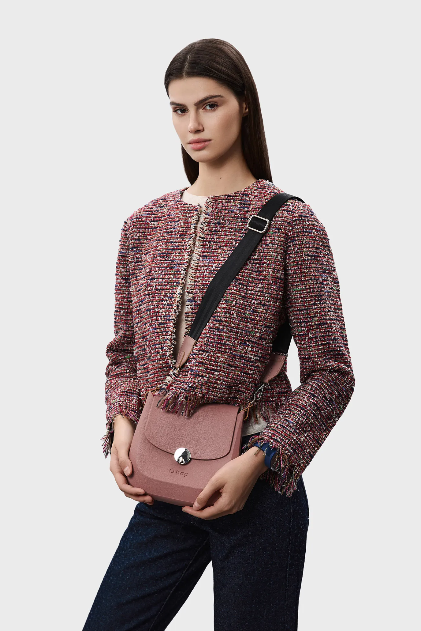 Жіноча рожева сумка Chase 2