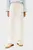 Женские белые спортивные брюки SCRIPT STRAIGHT PIQUE