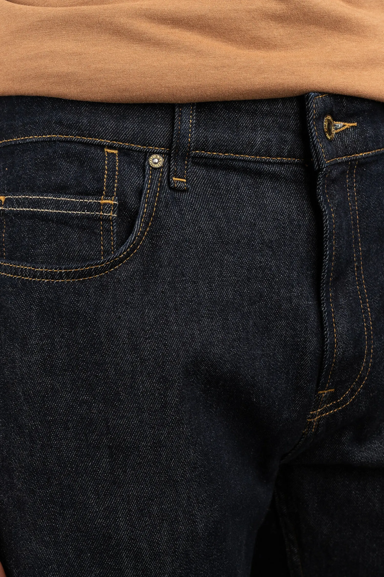 Мужские темно-синие джинсы 3