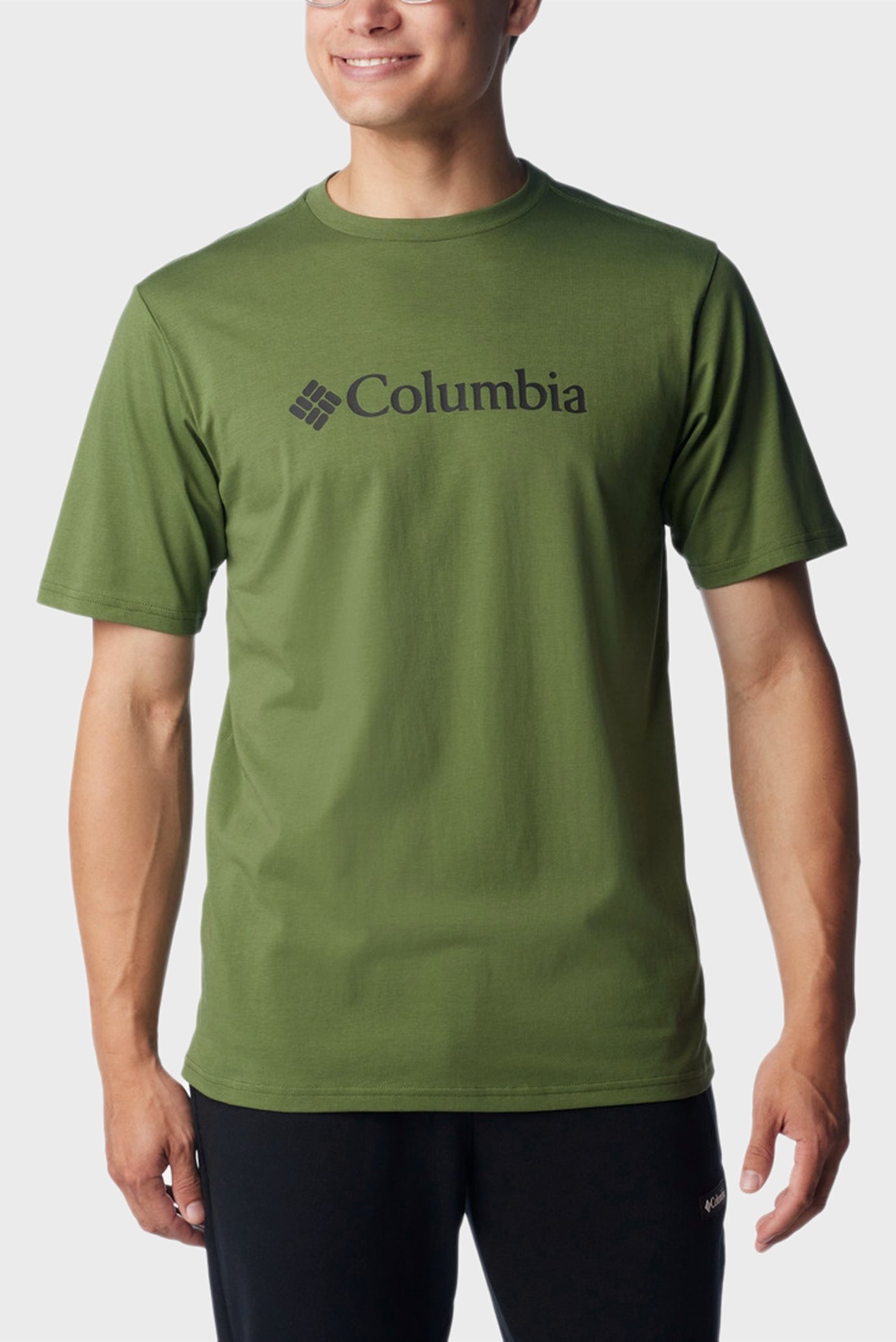 Чоловіча зелена футболка CSC BASIC LOGO™ 1