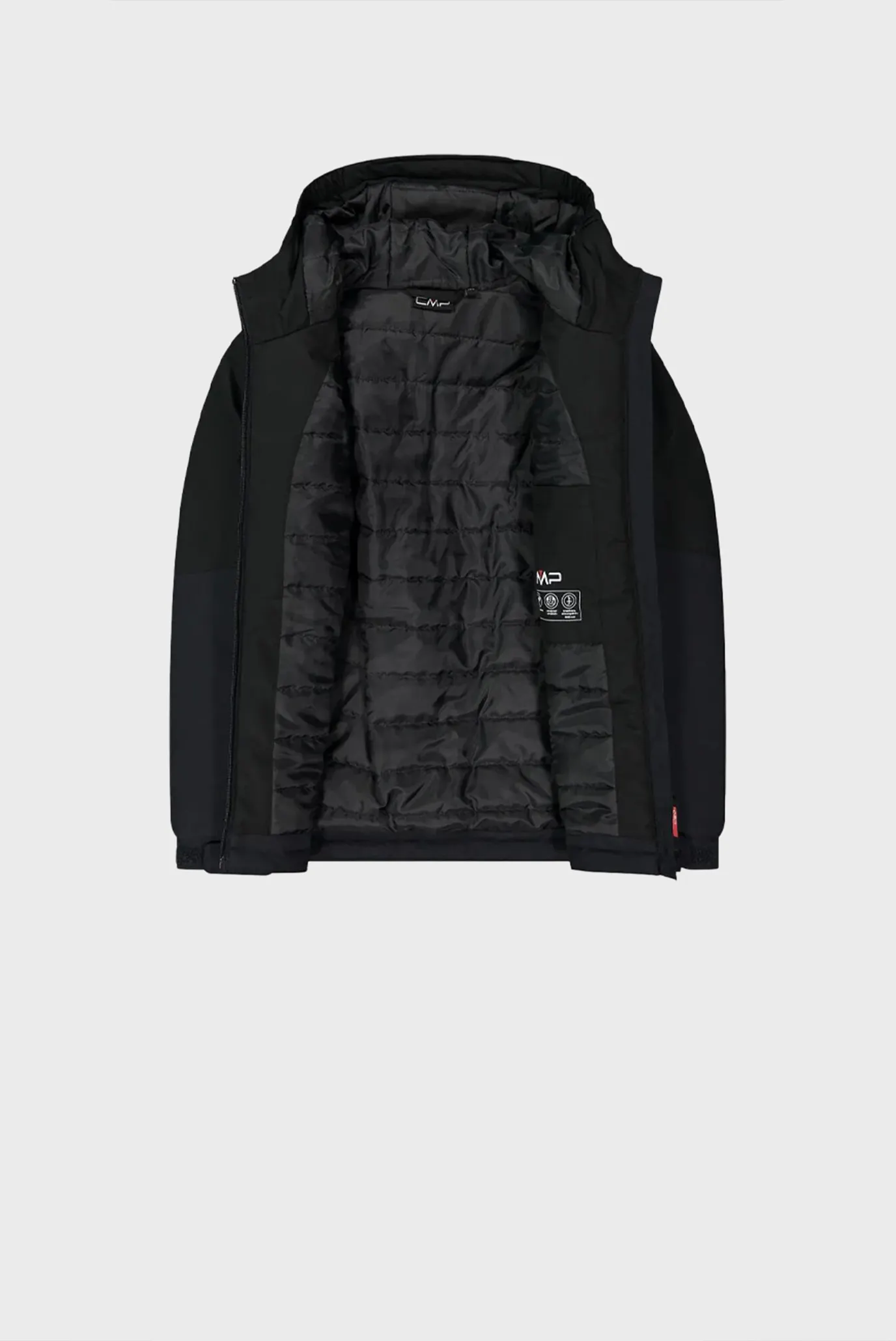 Детская темно-серая куртка FIX HOOD FEEL WARM 3