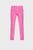 Детские розовые спортивные брюки CK LOGO SWEATPANTS