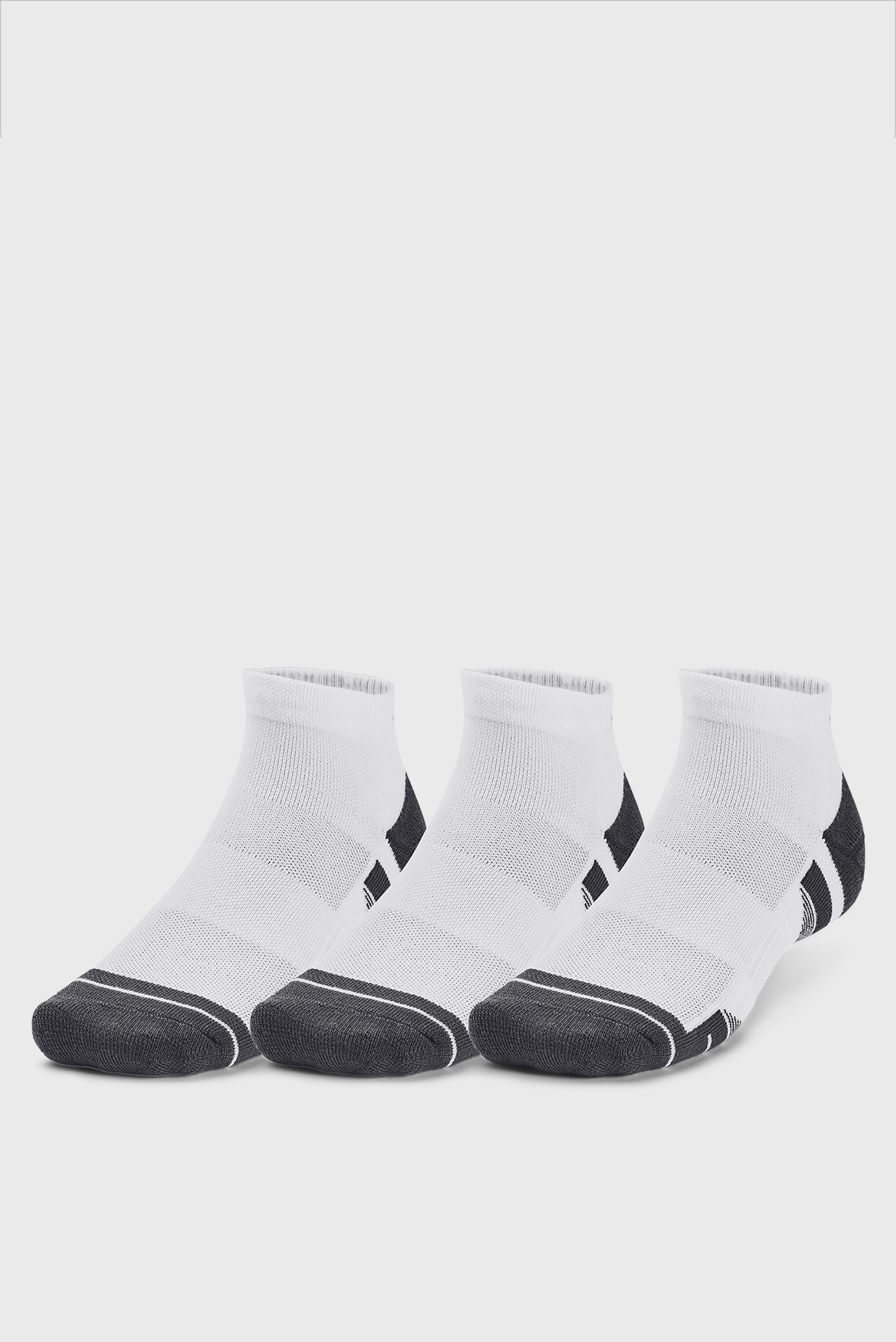 Белые носки (3 пары) UA Performance Tech 3pk Low 1