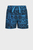 Дитячі сині плавальні шорти з візерунком