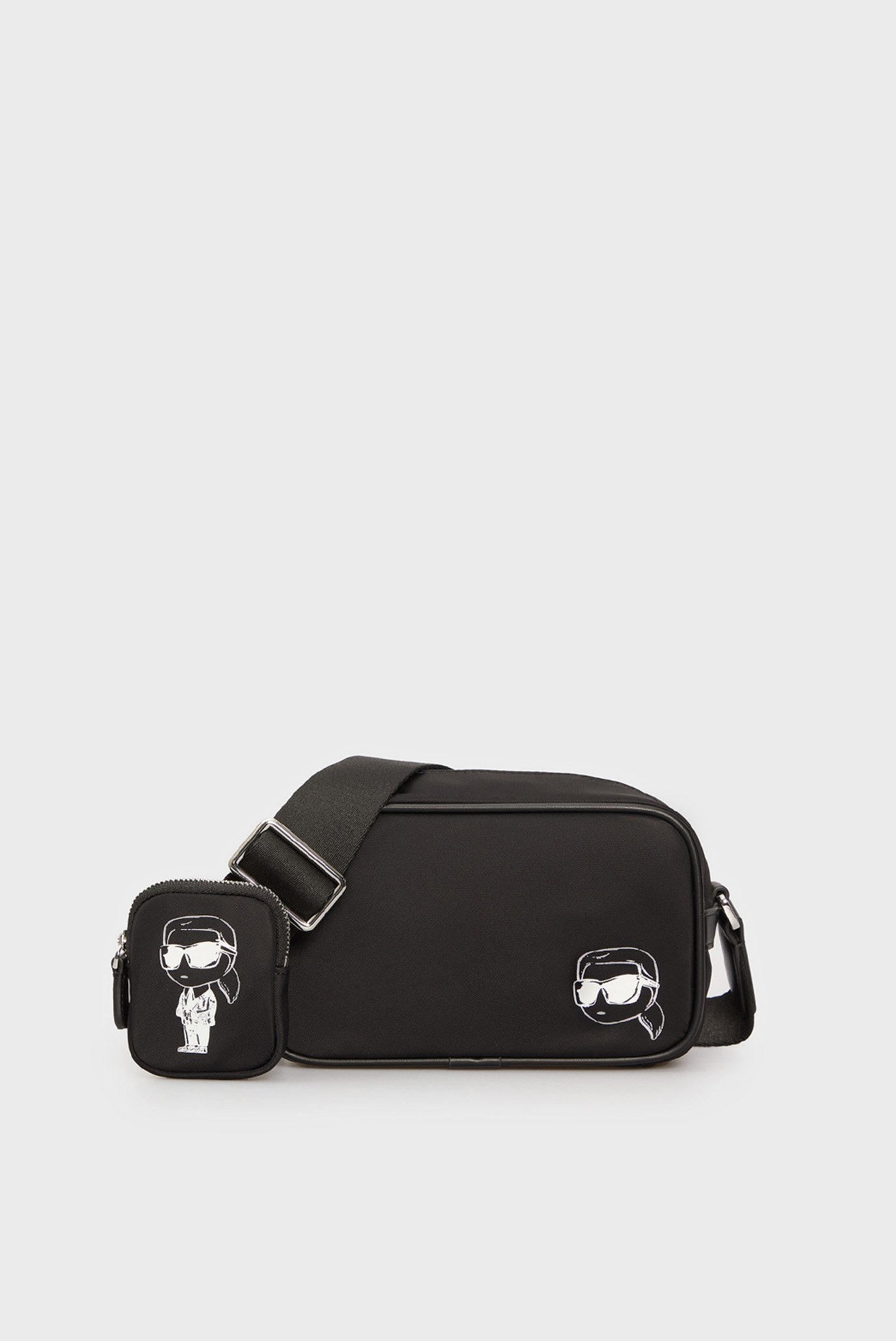 Женская черная сумка IKON Черный ONESIZE Karl Lagerfeld A2W30182 Женская черная сумка IKON Черный ONESIZE Karl Lagerfeld A2W30182