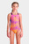 Детский купальник с узором MULTI COLOURS SWIMSUIT V BACK