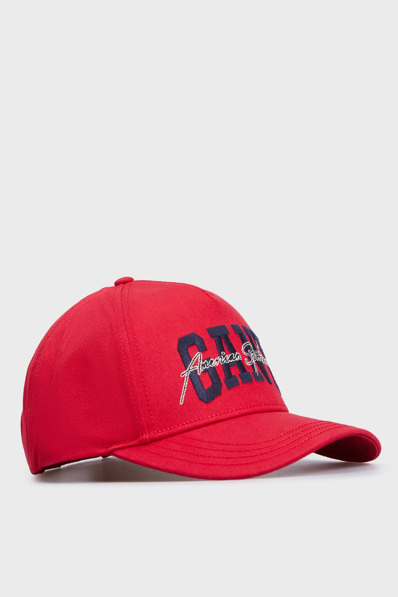 Мужская красная кепка GANT ARCH SCRIPT COTTON TWILL CAP 1