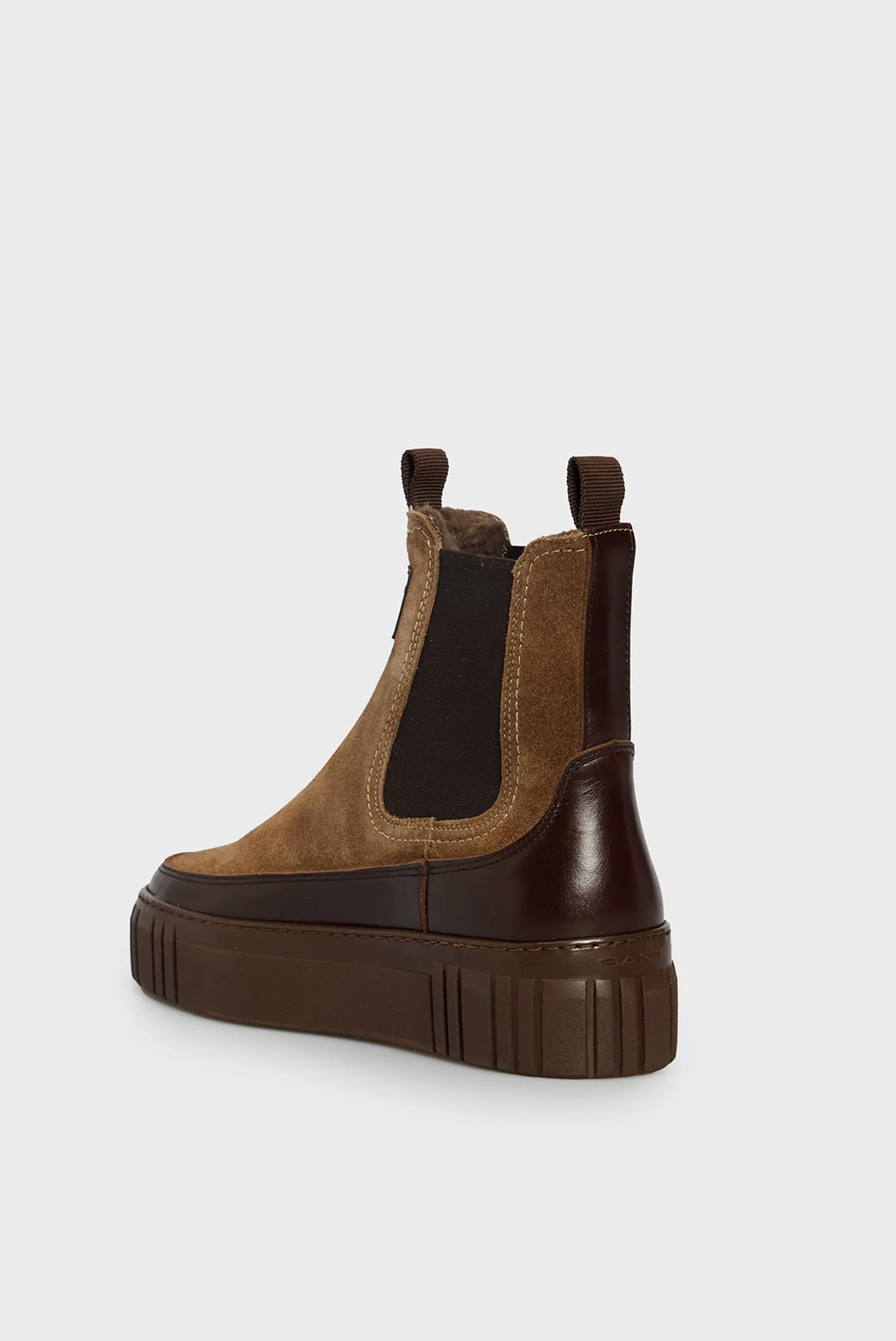 Жіночі коричневі замшеві челсі Snowmont Gant 27553371 — MD-Fashion