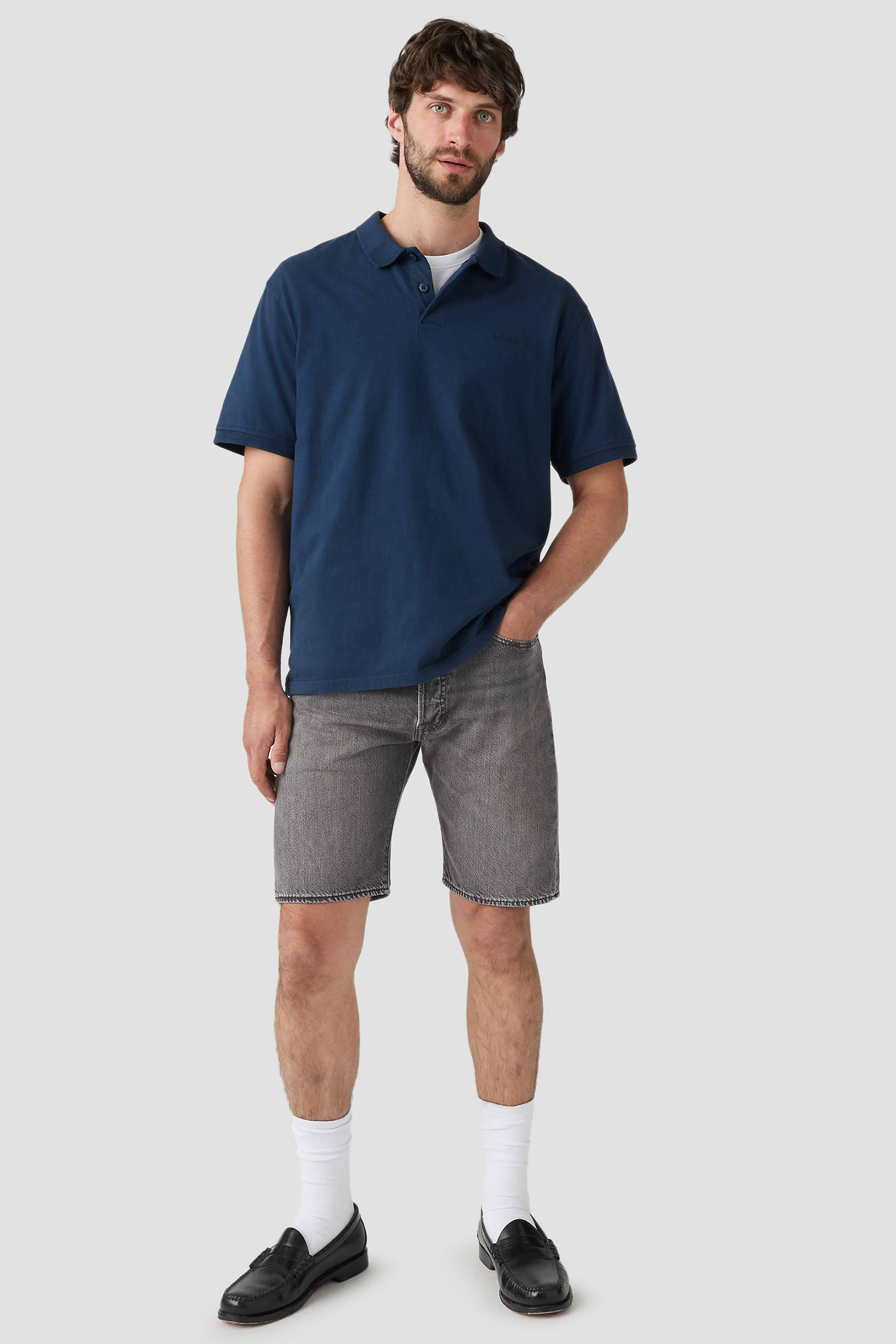 Мужские серые джинсовые шорты 501® Серый 34 Levi’s® 36512;0254 Мужские серые джинсовые шорты 501® Серый 34 Levi’s® 36512;0254
