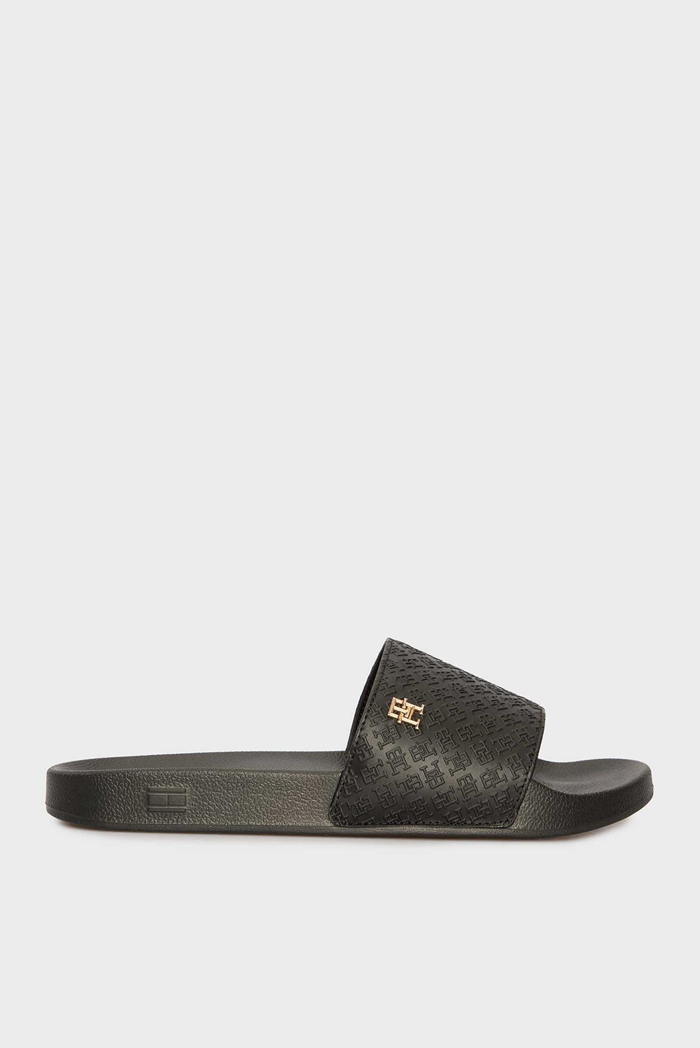 Женские черные слайдеры TH MONOGRAM POOLSIDE Черный 36 Tommy Hilfiger FW0FW08525 Женские черные слайдеры TH MONOGRAM POOLSIDE Черный 36 Tommy Hilfiger FW0FW08525