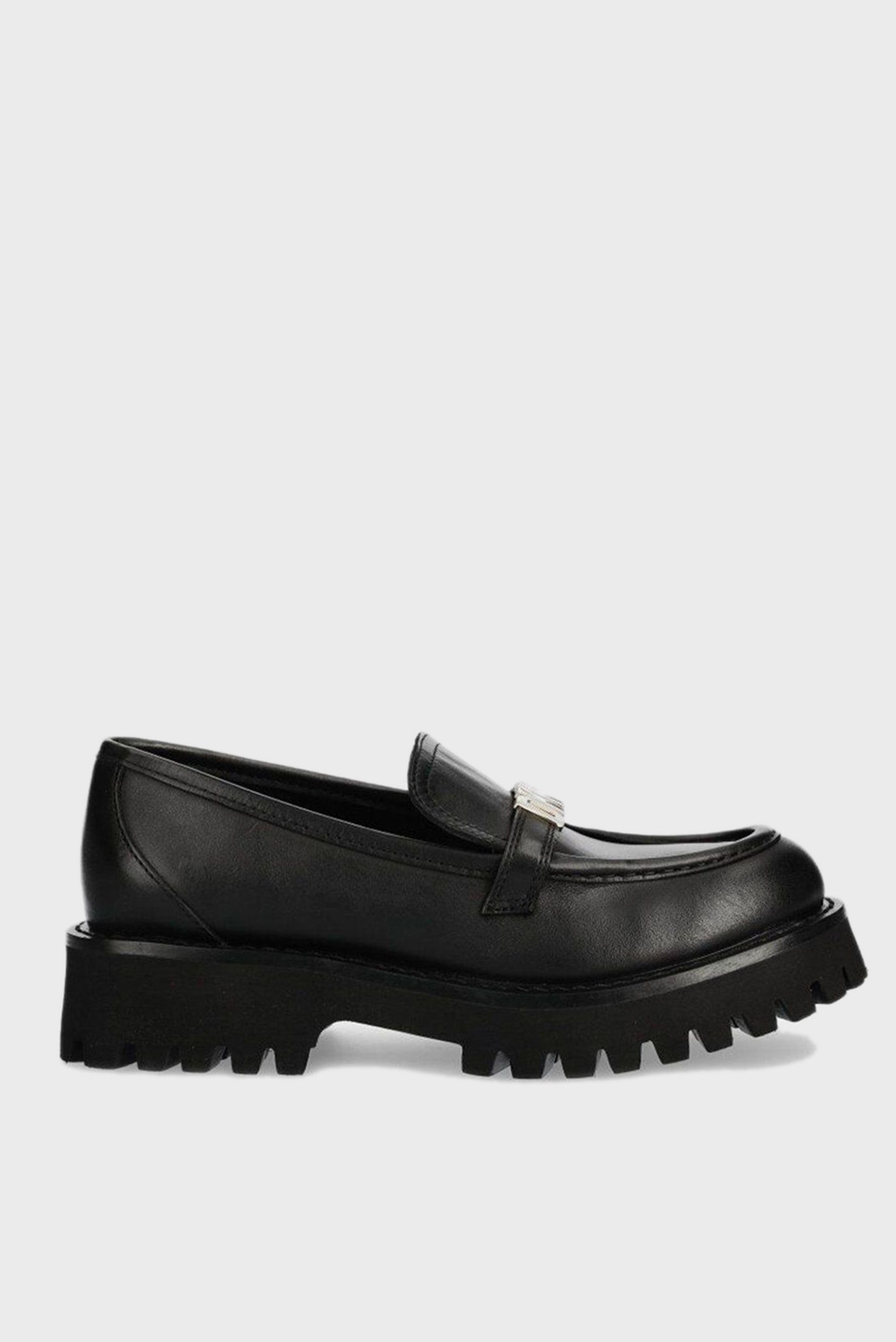 Женские черные кожаные лоферы Черный 38 DKNY K3349230 Женские черные кожаные лоферы Черный 38 DKNY K3349230