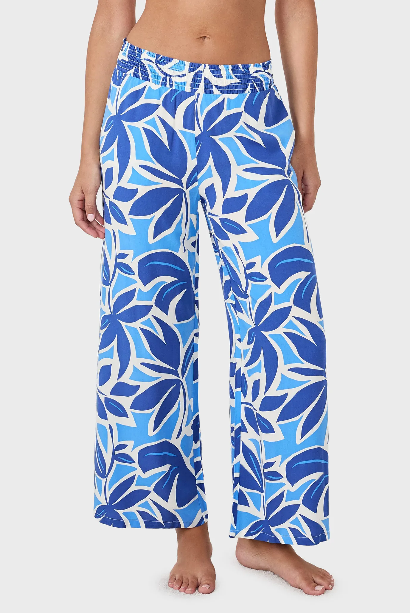 Жіночі брюки з візерунком 7/8 SILVYANA 1