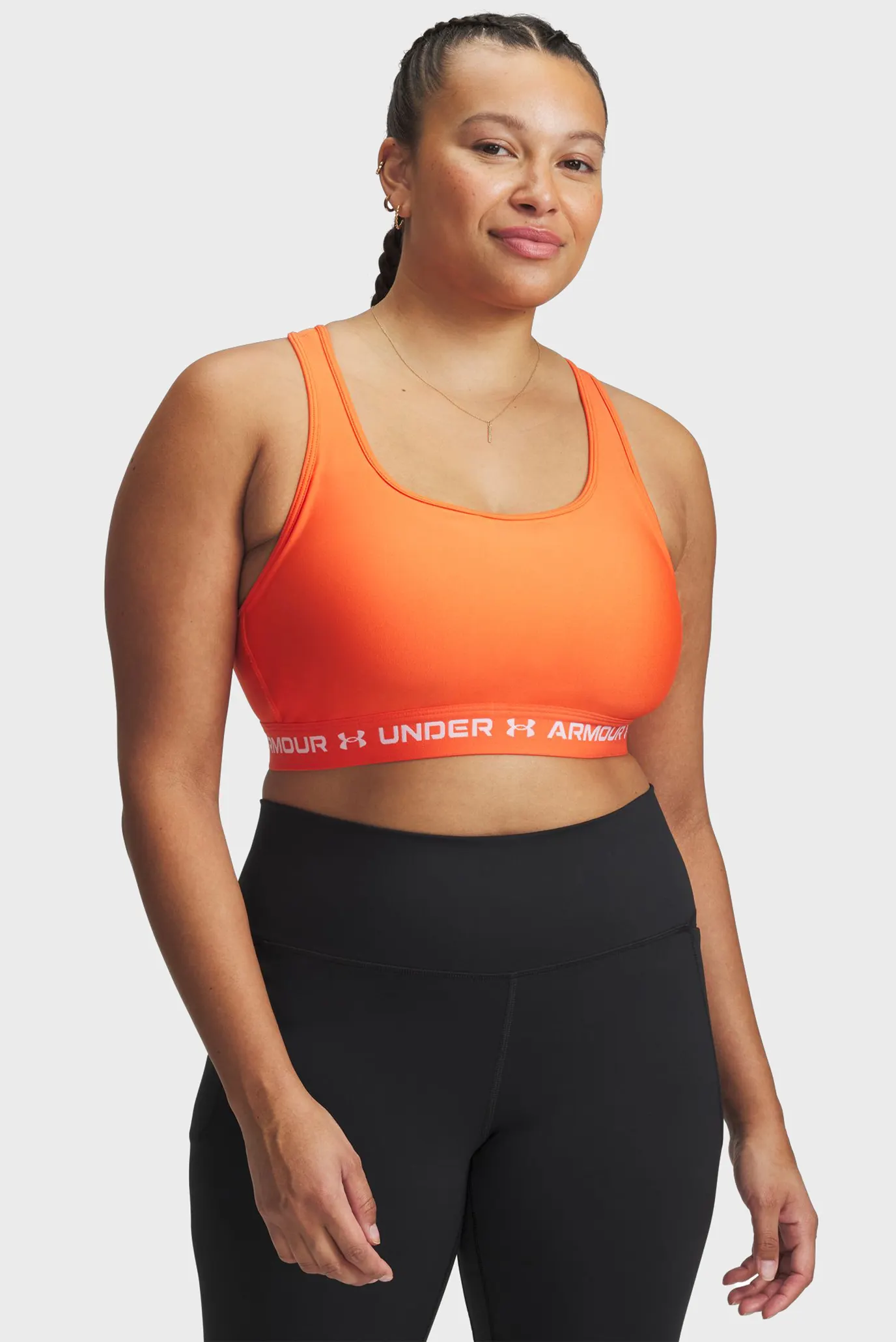 Жіночий помаранчевий топ Crossback Mid Bra 5