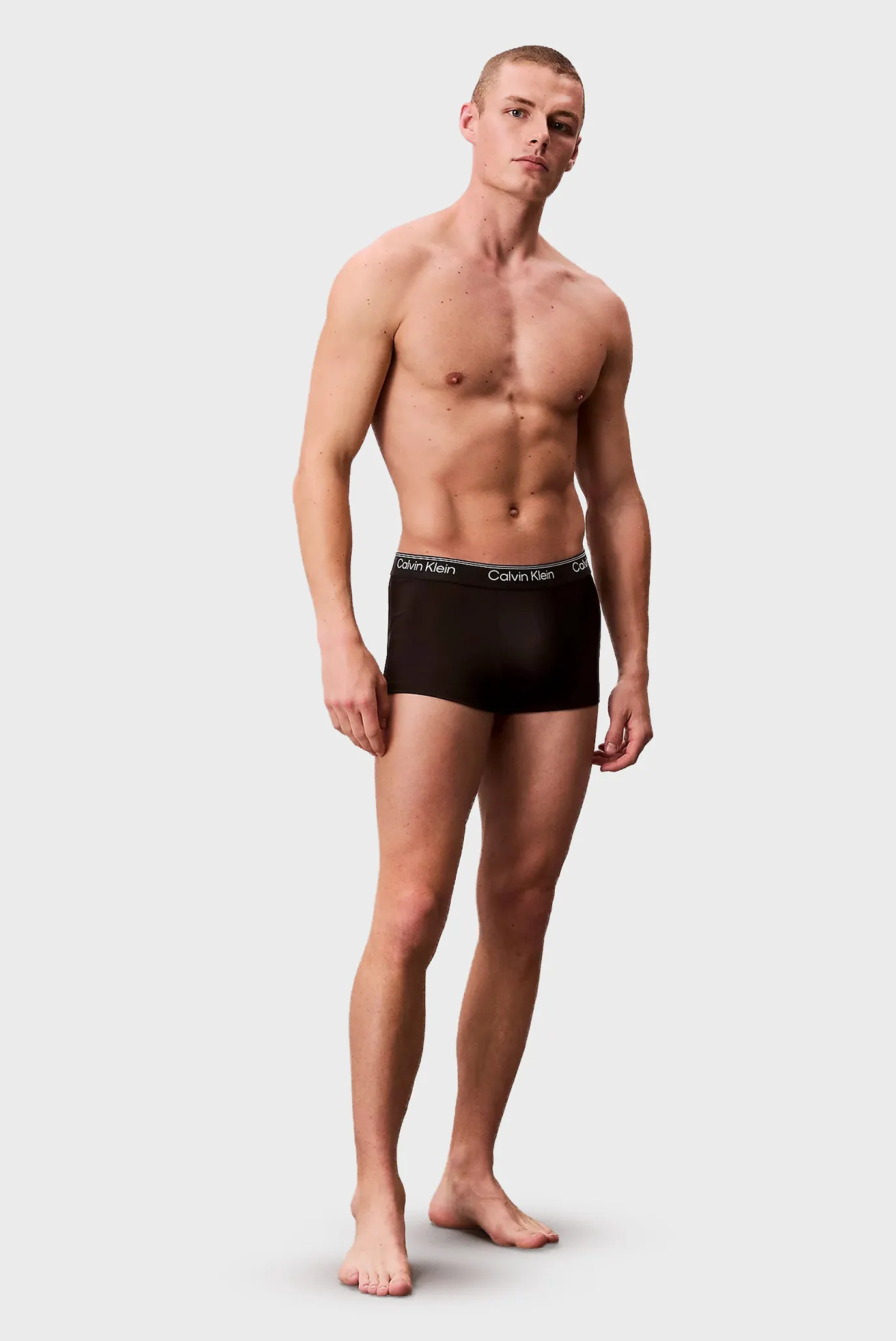 Чоловічі чорні боксери (3 шт) LOW RISE TRUNK 5