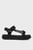 Женские черные сандалии SANDAL VELCRO WEBBING DC