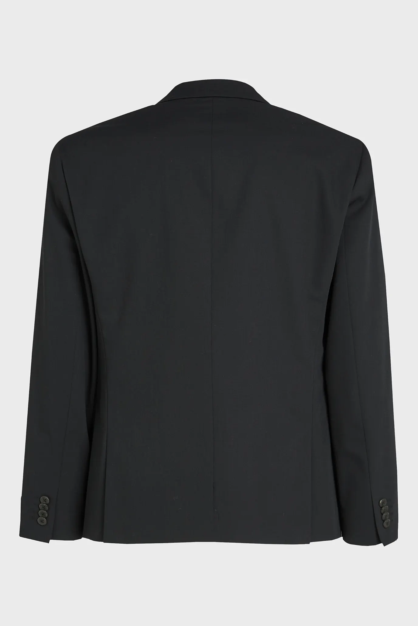 Мужской черный шерстяной пиджак TRAVEL TWILL SLIM BLAZER 6