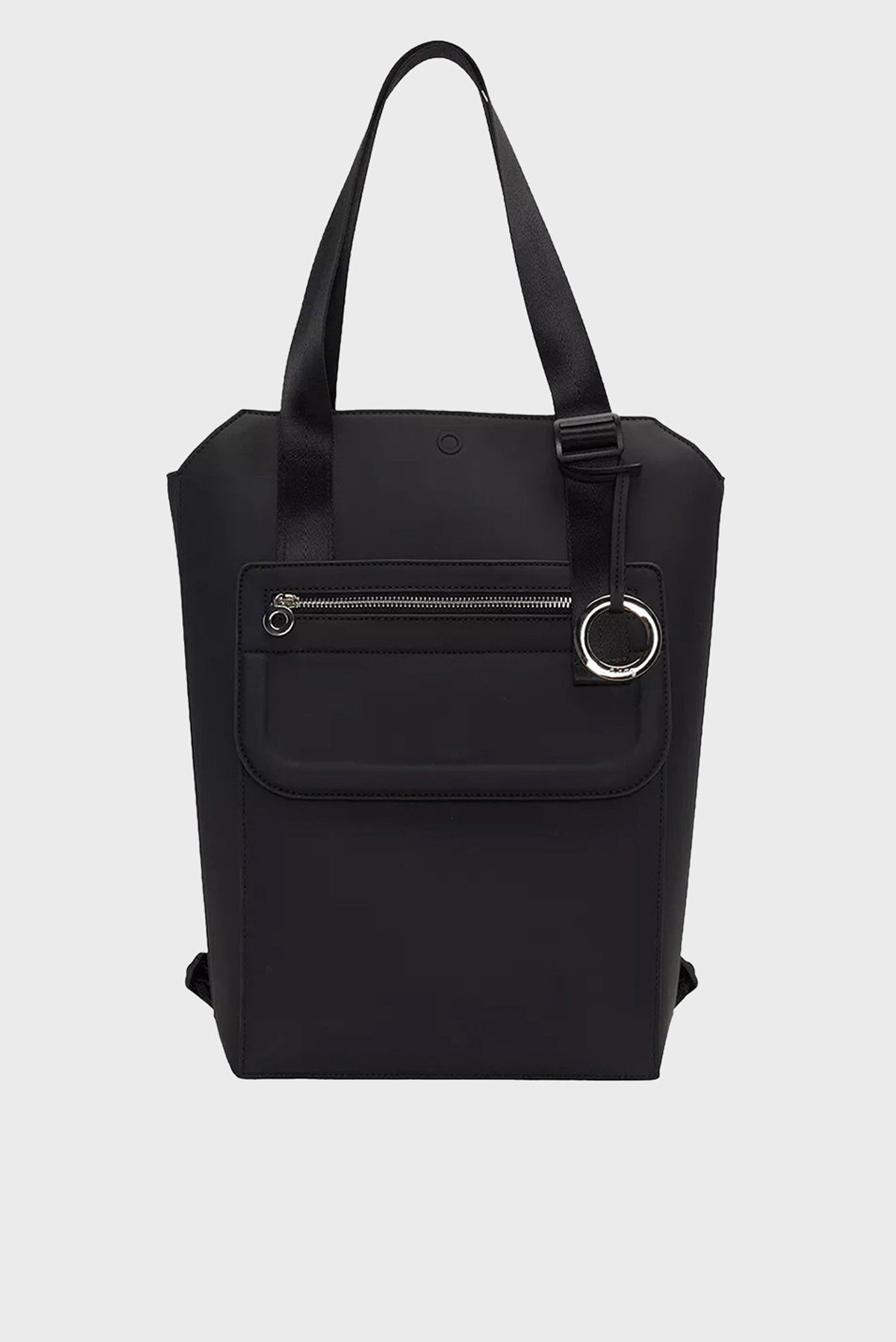 Женский черный рюкзак Relaxy Черный one size O bag SPCOLL010 Женский черный рюкзак Relaxy Черный one size O bag SPCOLL010