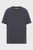 Чоловіча темно-сіра футболка NANO LOGO INTERLOCK T-SHIRT