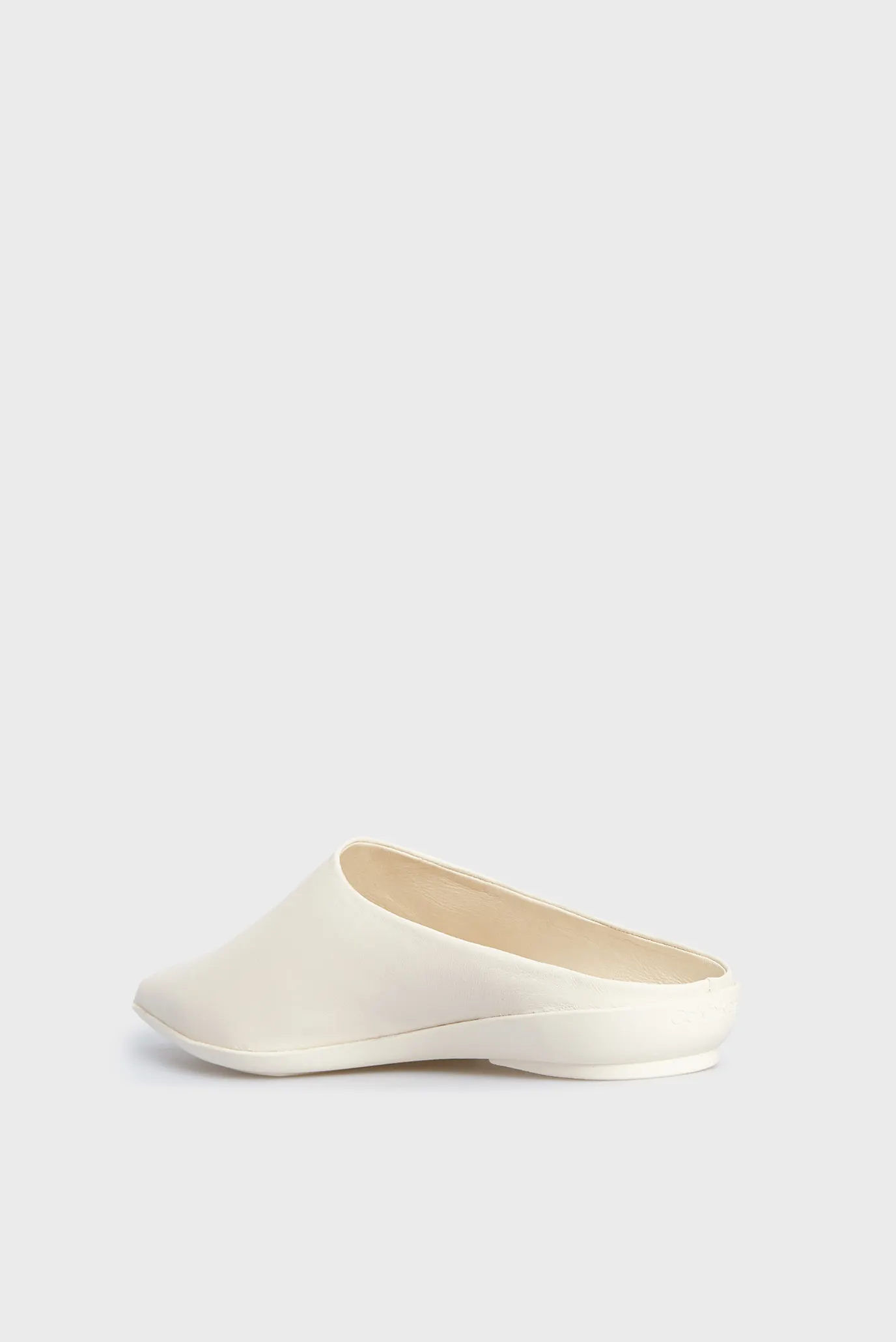 Жіночі бежеві шкіряні мюлі WRAP DRESS MULE 5