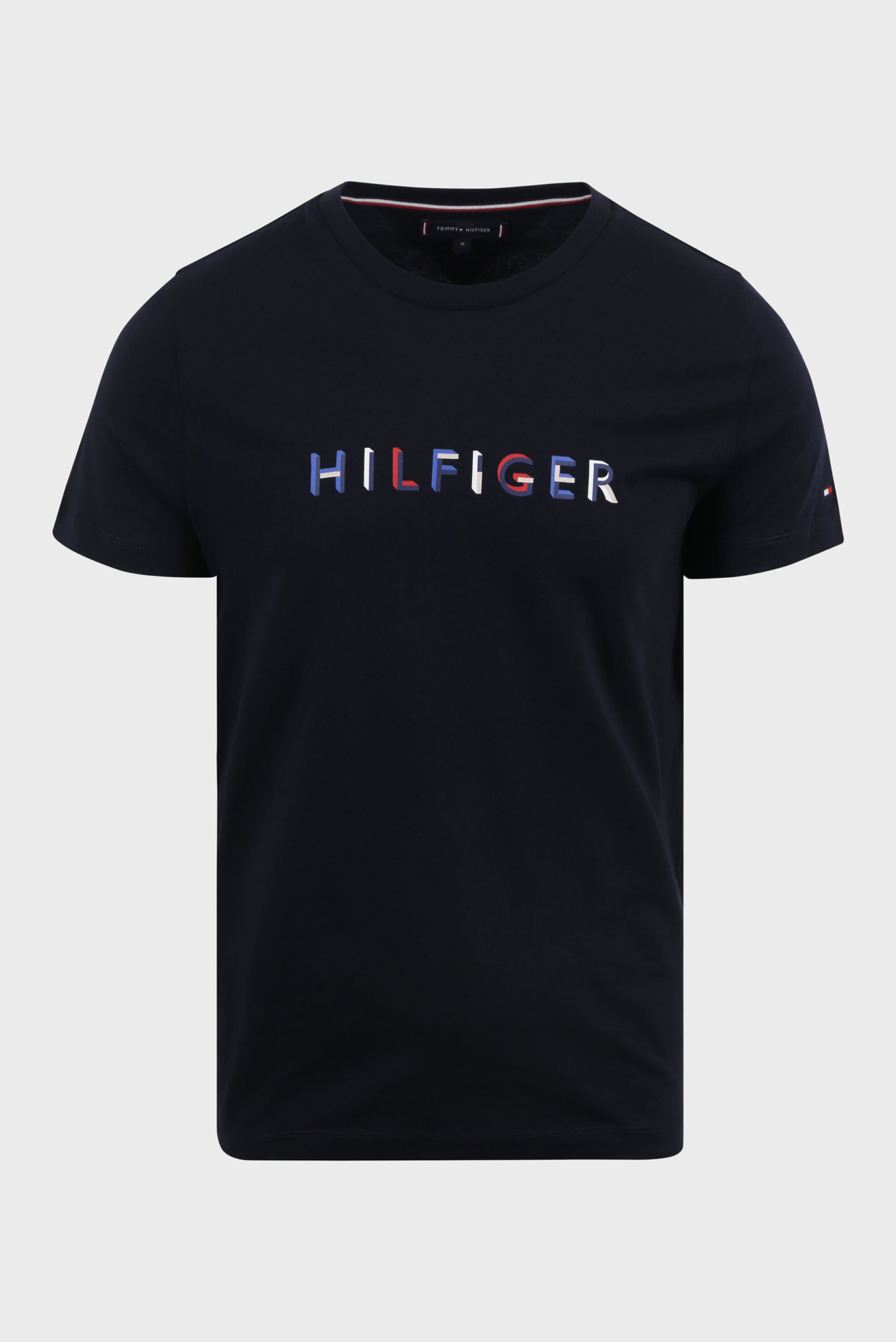 Мужская темно-синяя футболка RWB HILFIGER TEE 1