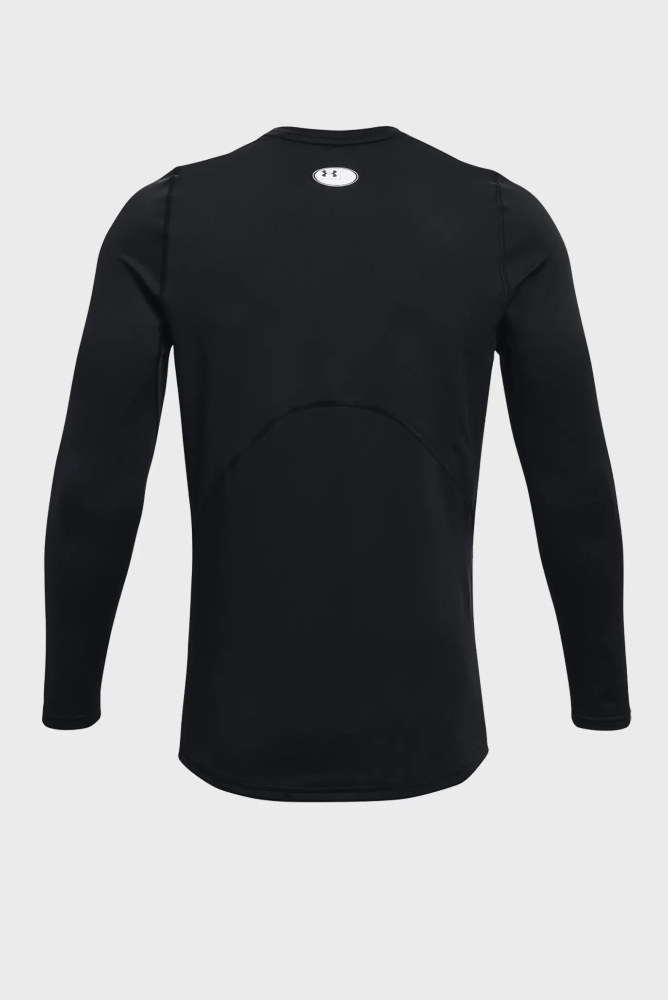 Мужской черный термореглан UA CG Armour Fitted Crew 6