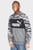 Мужской серый свитшот Essentials+ Camo Crew Neck Men's Sweater