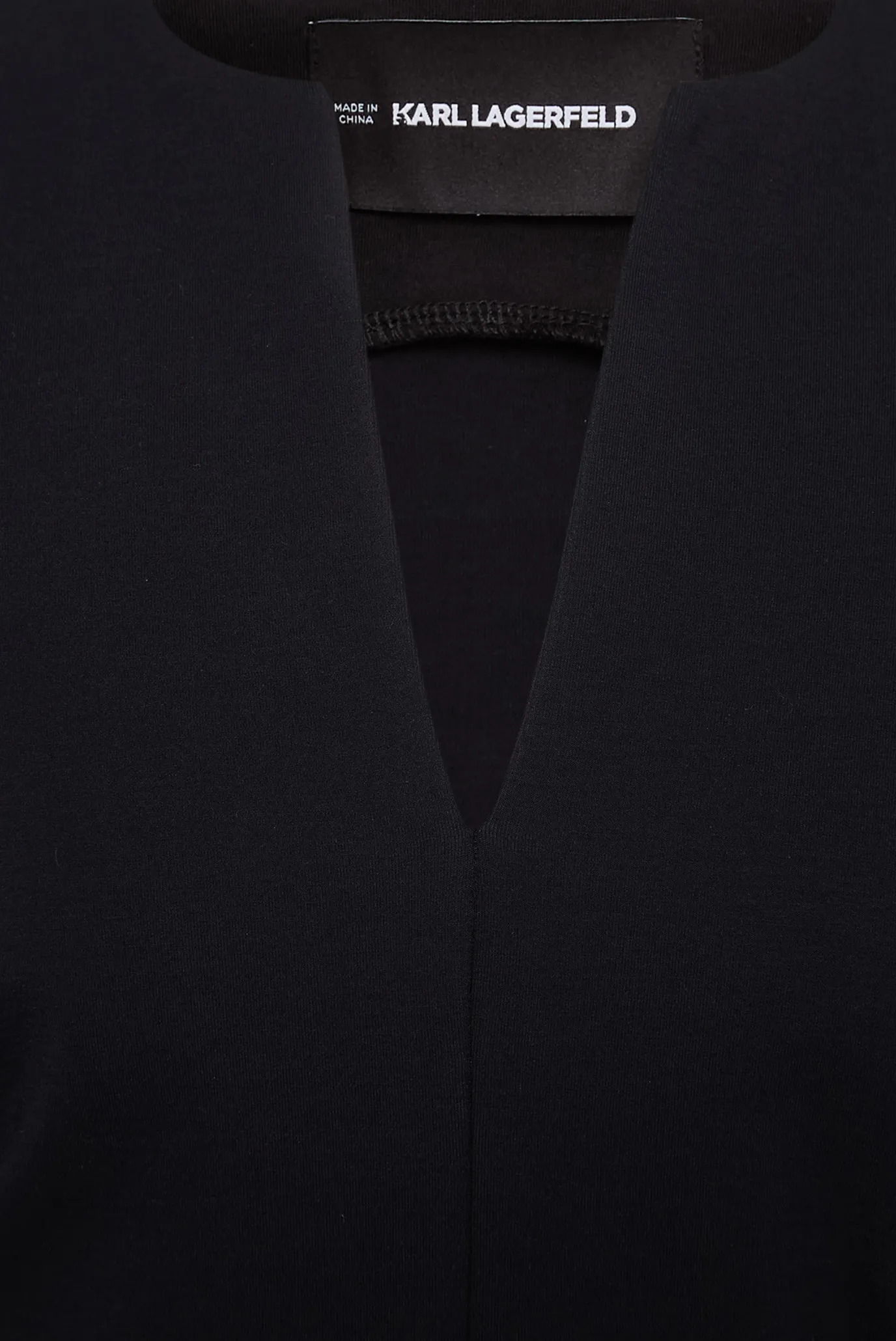 Женский черный свитшот DOUBLE JERSEY 3