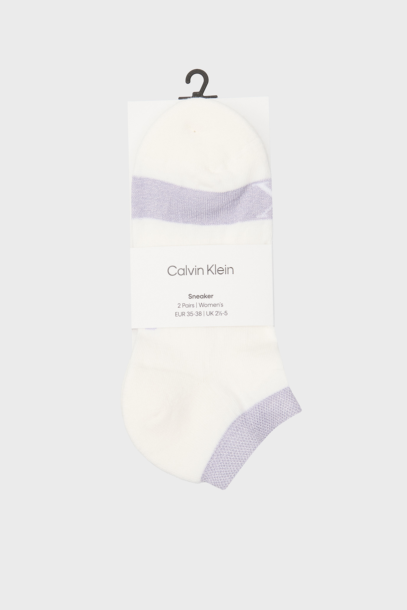 Женские белые носки (2 пары) SNEAKER Белый 39-42 Calvin Klein Jeans 701230600 Женские белые носки (2 пары) SNEAKER Белый 39-42 Calvin Klein Jeans 701230600