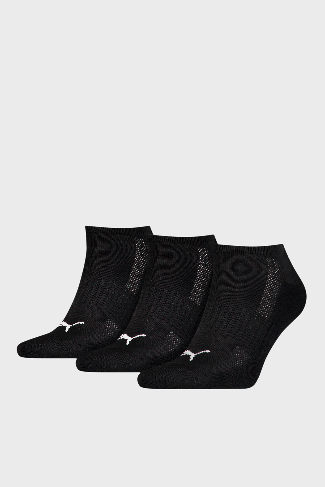 Черные носки (3 пары) Unisex Cushioned Sneaker Socks 1