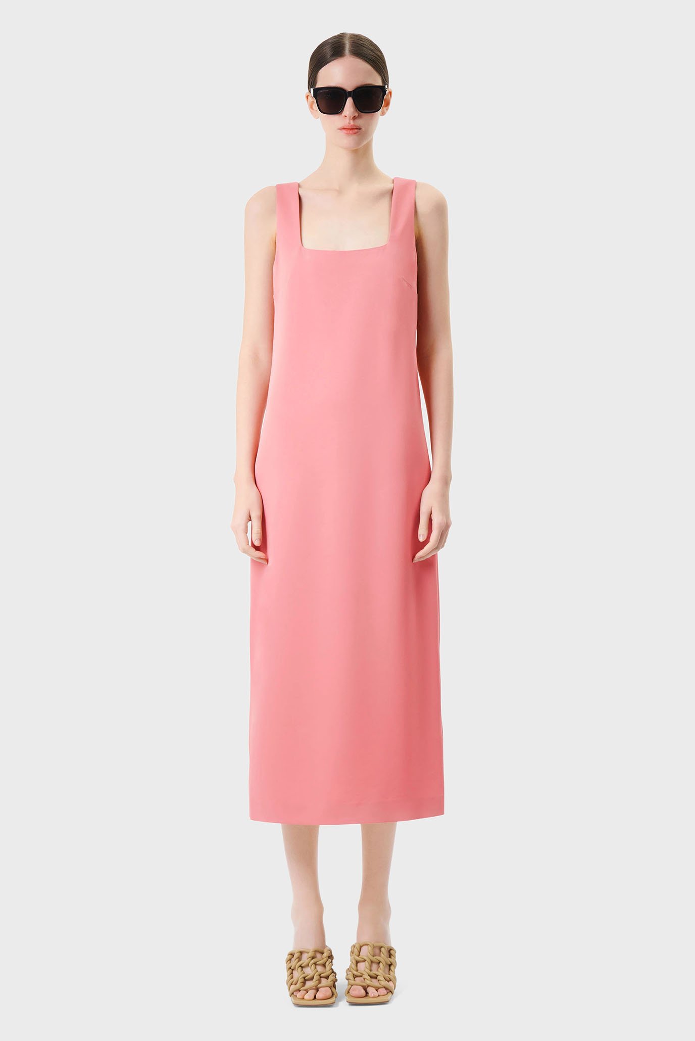 Женское розовое платье ELANA 1