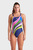 Женский темно-синий купальник WATER FLUIDS SWIMSUIT SWIM PRO